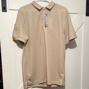 Classic Beige Polo Shirt for Men